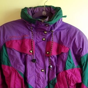 Couloir vintage ski jacket.